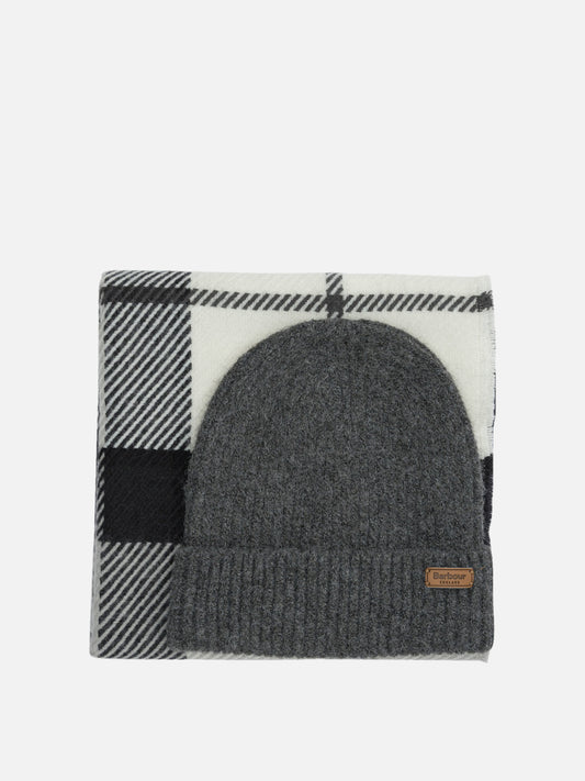 Fringed scarves 97% polyester 3% elastane  Grey - Barbour Women | PLP | VIETTI Online Store 
