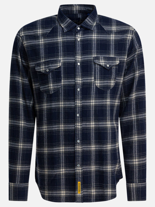 Casual shirts Check  Blue - BD BAGGIES Men | PLP | VIETTI Online Store 
