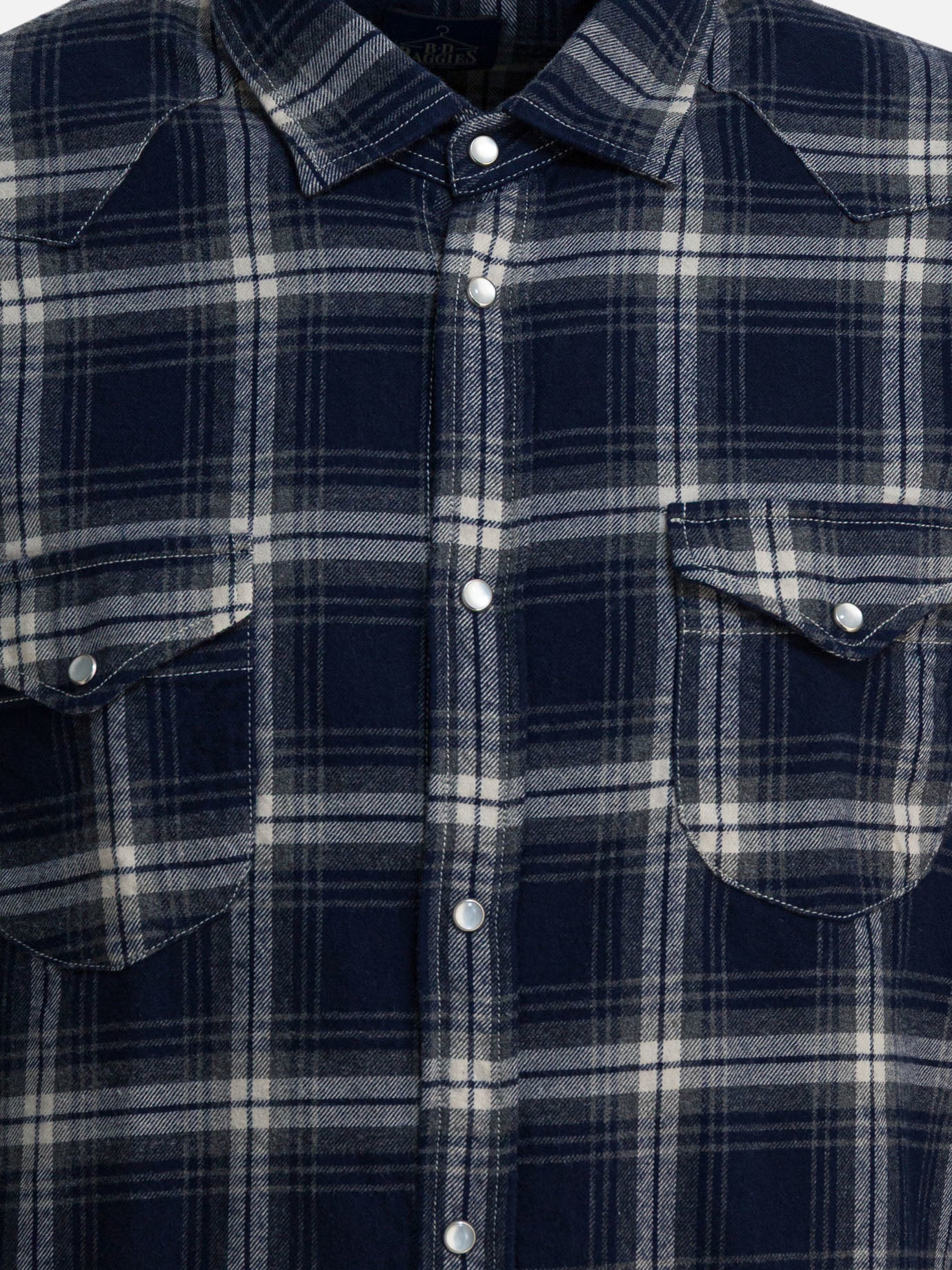 Casual shirts Check  Blue - BD BAGGIES Men | PDP | VIETTI Online Store | thumbnail_3