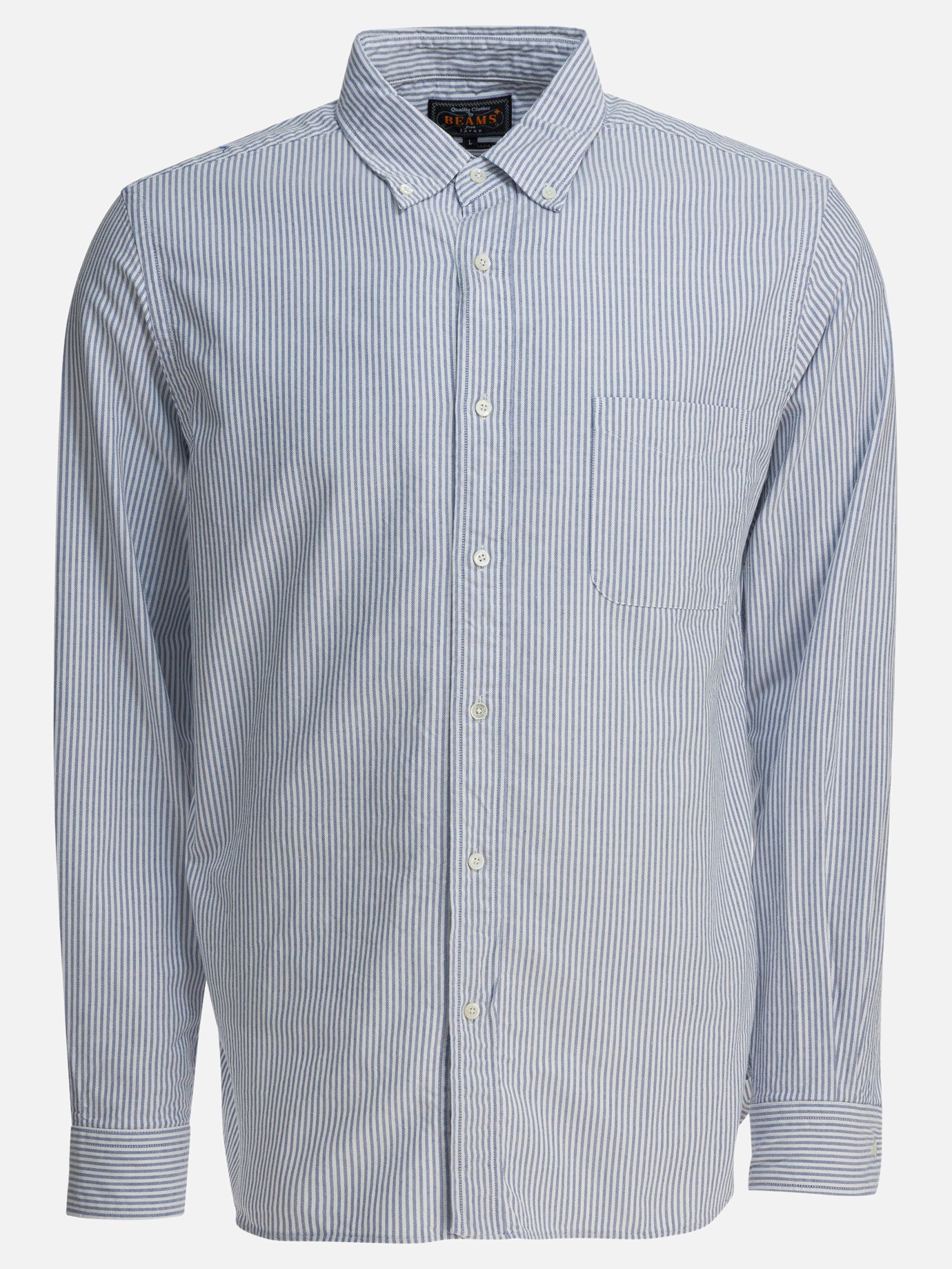 Casual shirts Striped  Blue - Beams Plus Men | PDP | VIETTI Online Store | thumbnail