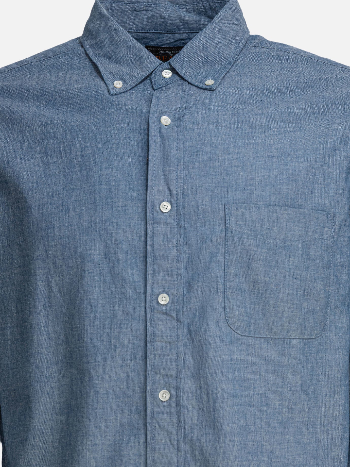Casual shirts Solid colour  Light blue - Beams Plus Men | PDP | VIETTI Online Store | thumbnail_3