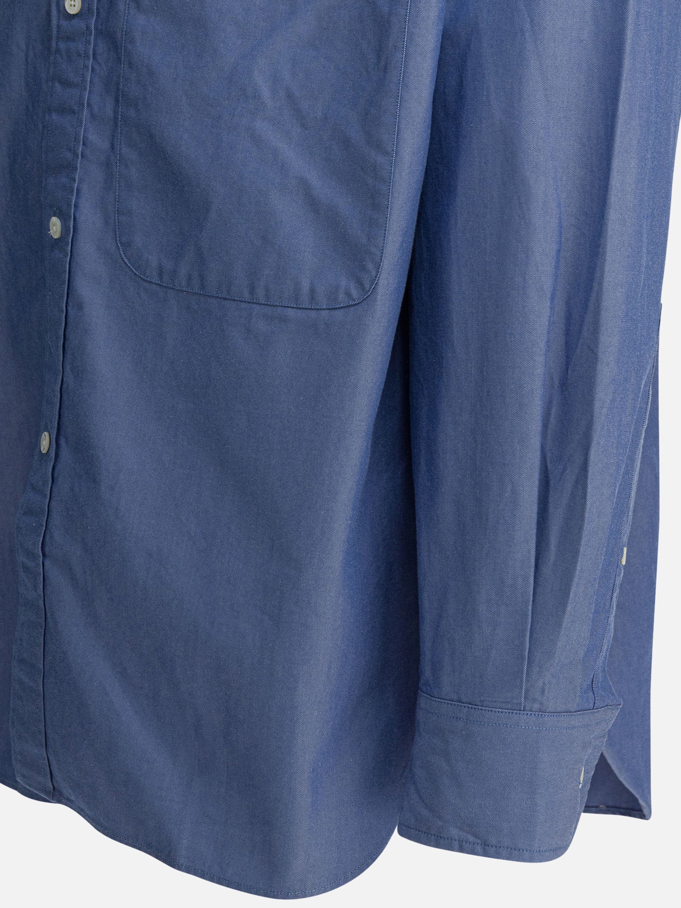 Camicie casual Solid colour  Azzurro - Beams Plus Uomo | PDP | VIETTI Online Store | thumbnail_4