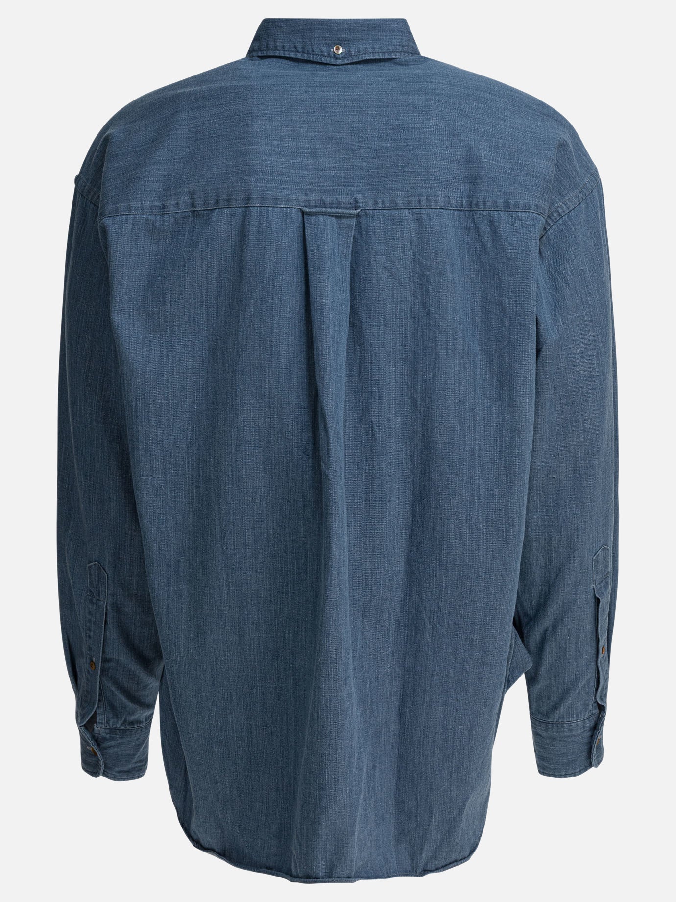 Camicie casual Solid colour  Azzurro - Beams Plus Uomo | PDP | VIETTI Online Store | Zoom-Modal_2
