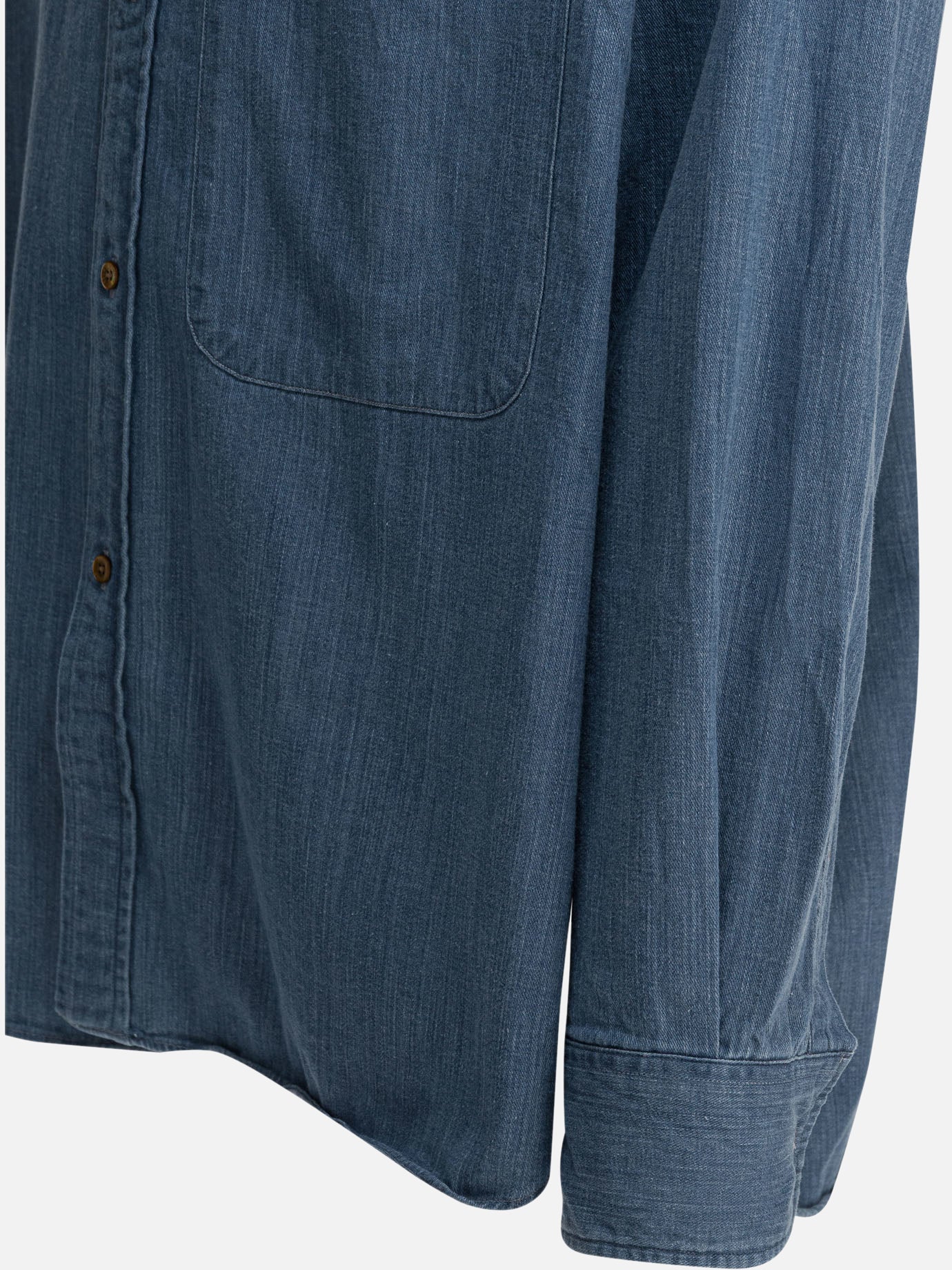 Camicie casual Solid colour  Azzurro - Beams Plus Uomo | PDP | VIETTI Online Store | Zoom-Modal_4
