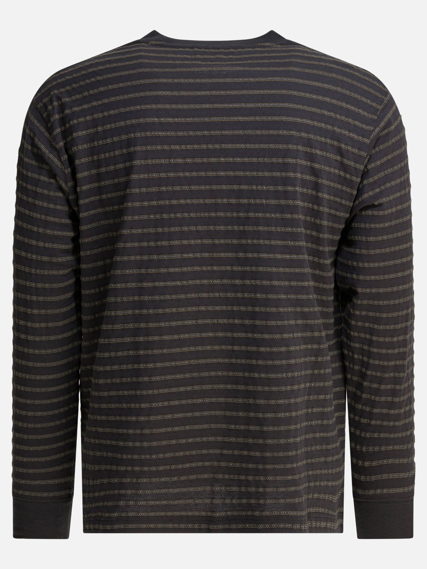 T-shirt girocollo Striped  Grigio - Beams Plus Uomo | PDP | VIETTI Online Store | thumbnail_2