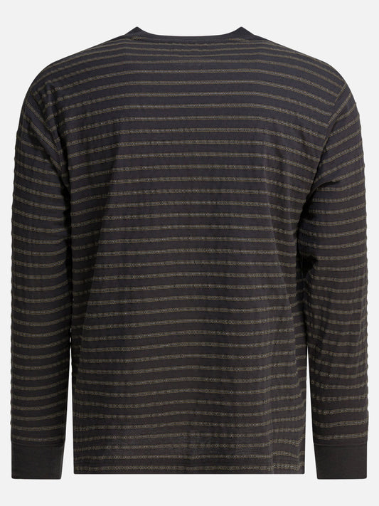 T-shirt girocollo Striped  Grigio - Beams Plus Uomo | PDP | VIETTI Online Store | 2
