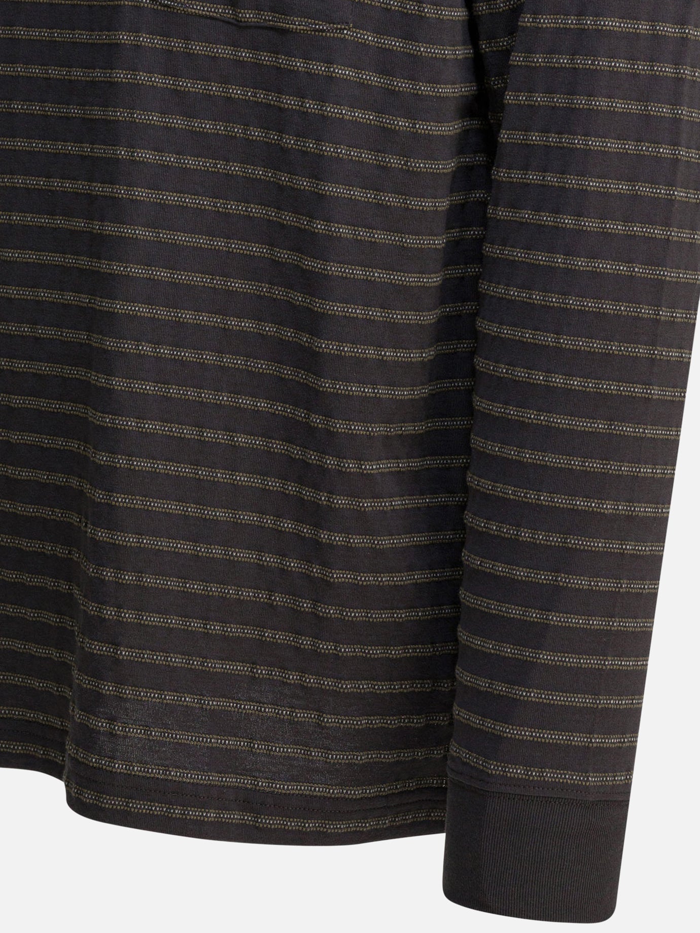 T-shirt girocollo Striped  Grigio - Beams Plus Uomo | PDP | VIETTI Online Store | thumbnail_4
