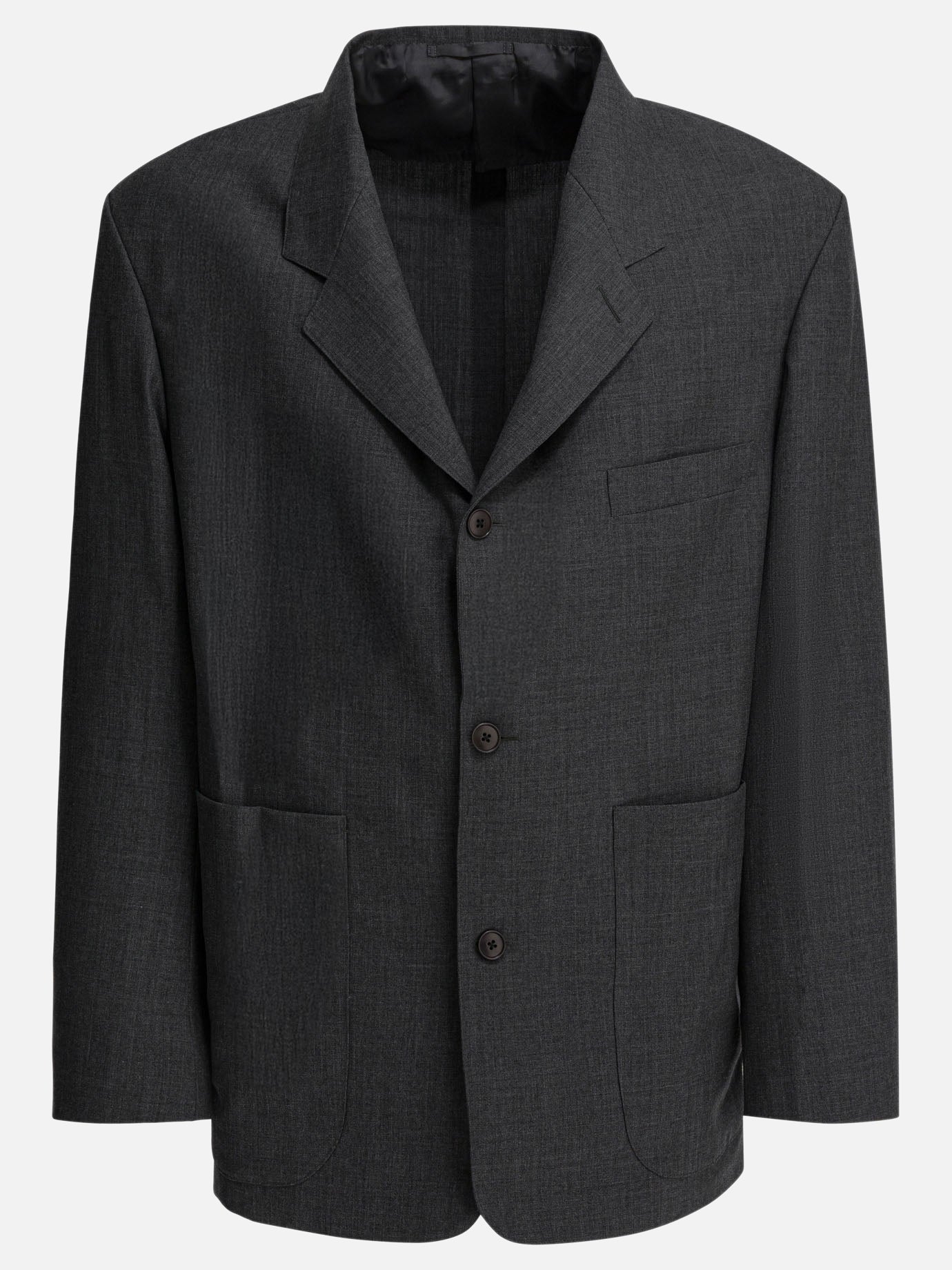 Blazer Pinstriped  Grigio - Beams Plus Uomo | PDP | VIETTI Online Store | Zoom-Modal
