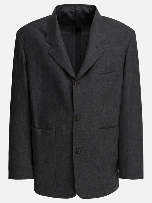 Blazer Pinstriped  Grigio - Beams Plus Uomo | PLP | VIETTI Online Store 
