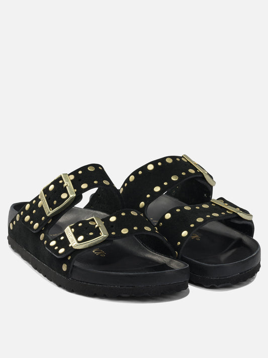 Sandali bassi 100% leather  Nero - Birkenstock Donna | PDP | VIETTI Online Store | 2
