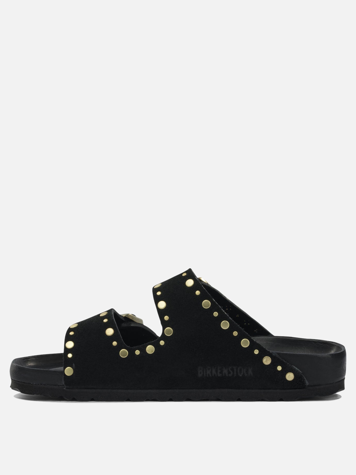 Flat sandals 100% leather - 100% rubber  Black - Birkenstock Women | PDP | VIETTI Online Store | thumbnail_3