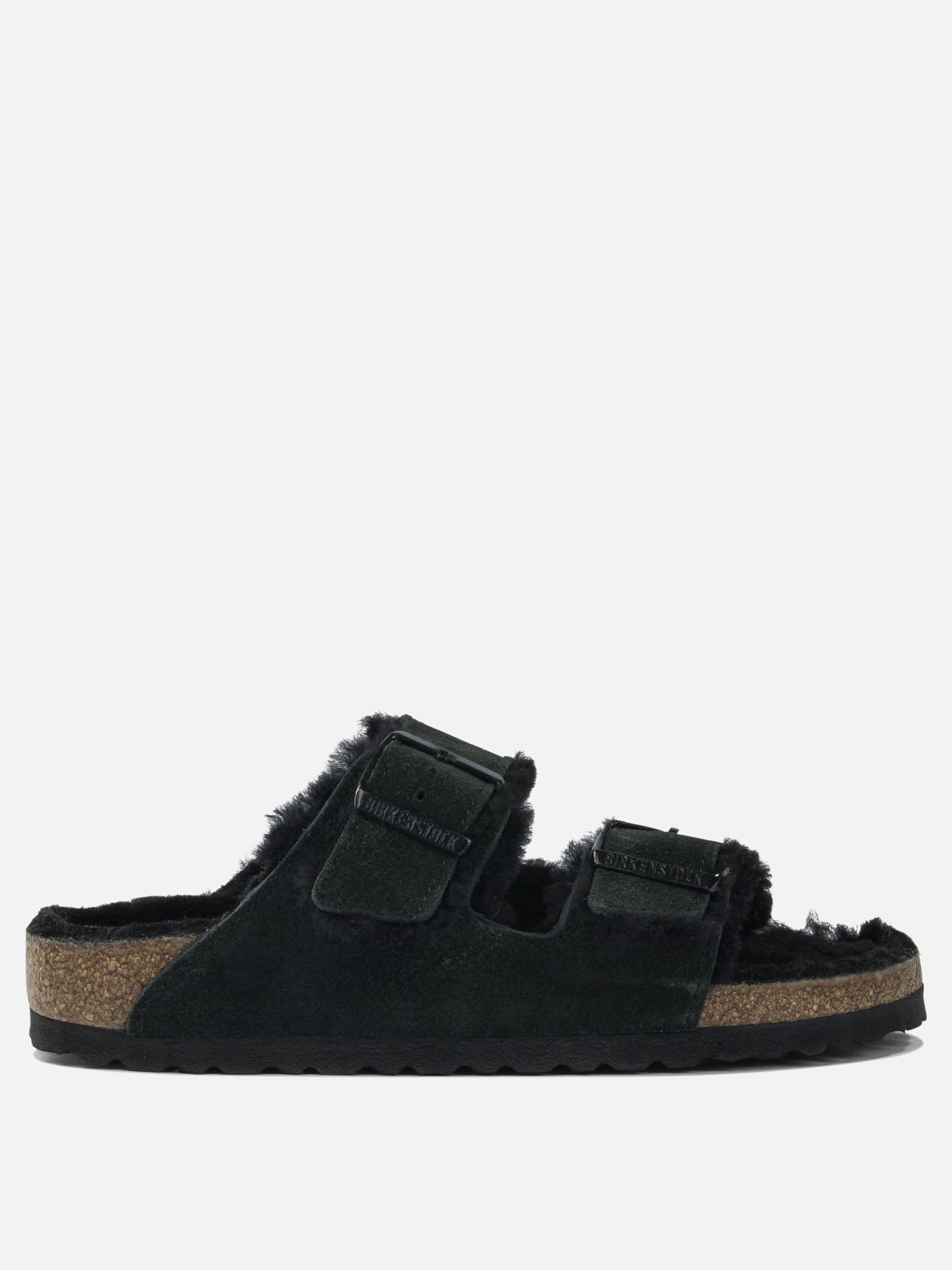 Sandali bassi 100% leather  Nero - Birkenstock Donna | PDP | VIETTI Online Store | Zoom-Modal
