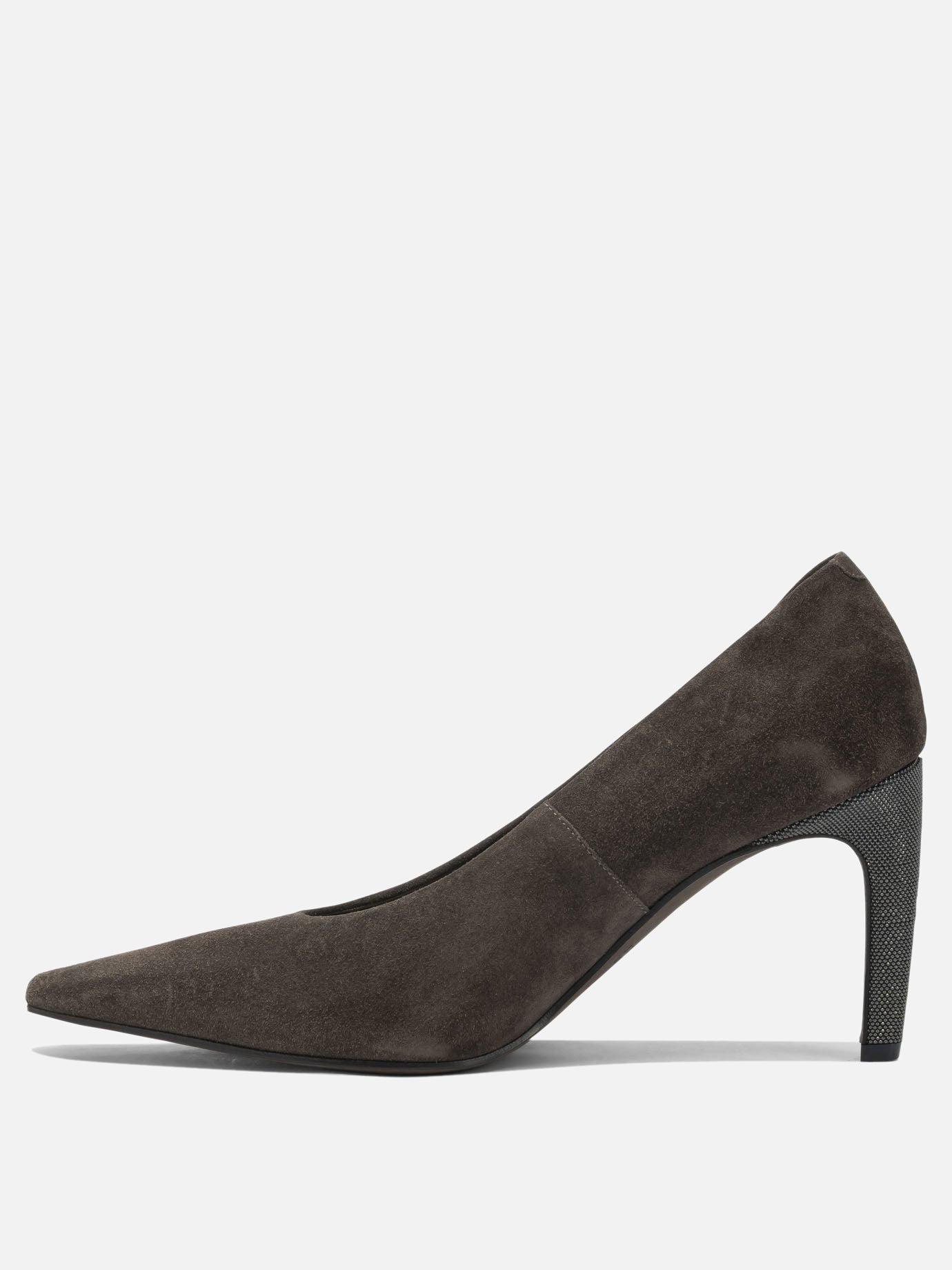 Pumps 100% leather - 100% thermoplastic polyurethane  Brown - Brunello Cucinelli Women | PDP | VIETTI Online Store | Zoom-Modal_3
