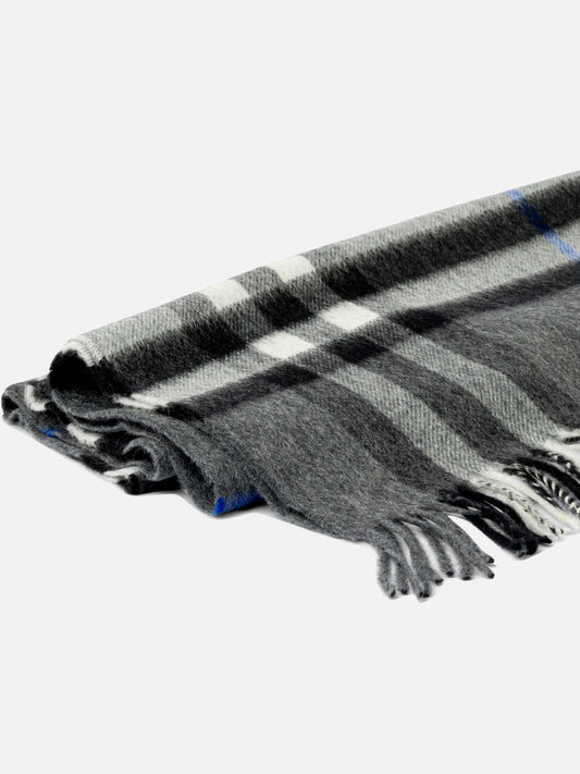 Sciarpe con frange 100%cashmere  Grigio - Burberry Uomo | PLP | VIETTI Online Store | 2
