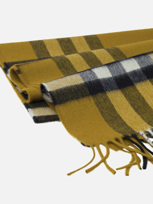 Sciarpe con frange 100%cashmere  Giallo - Burberry Uomo | PDP | VIETTI Online Store | 2
