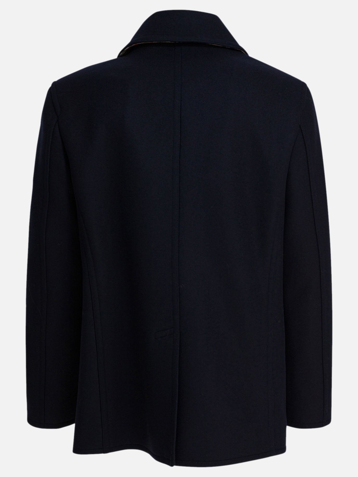 Short coats Solid colour  Blue - Burberry Men | PDP | VIETTI Online Store | thumbnail_2