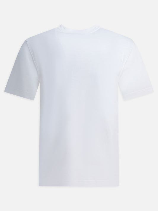 Crewneck t-shirts Logo  White - Burberry Men | PDP | VIETTI Online Store | 2
