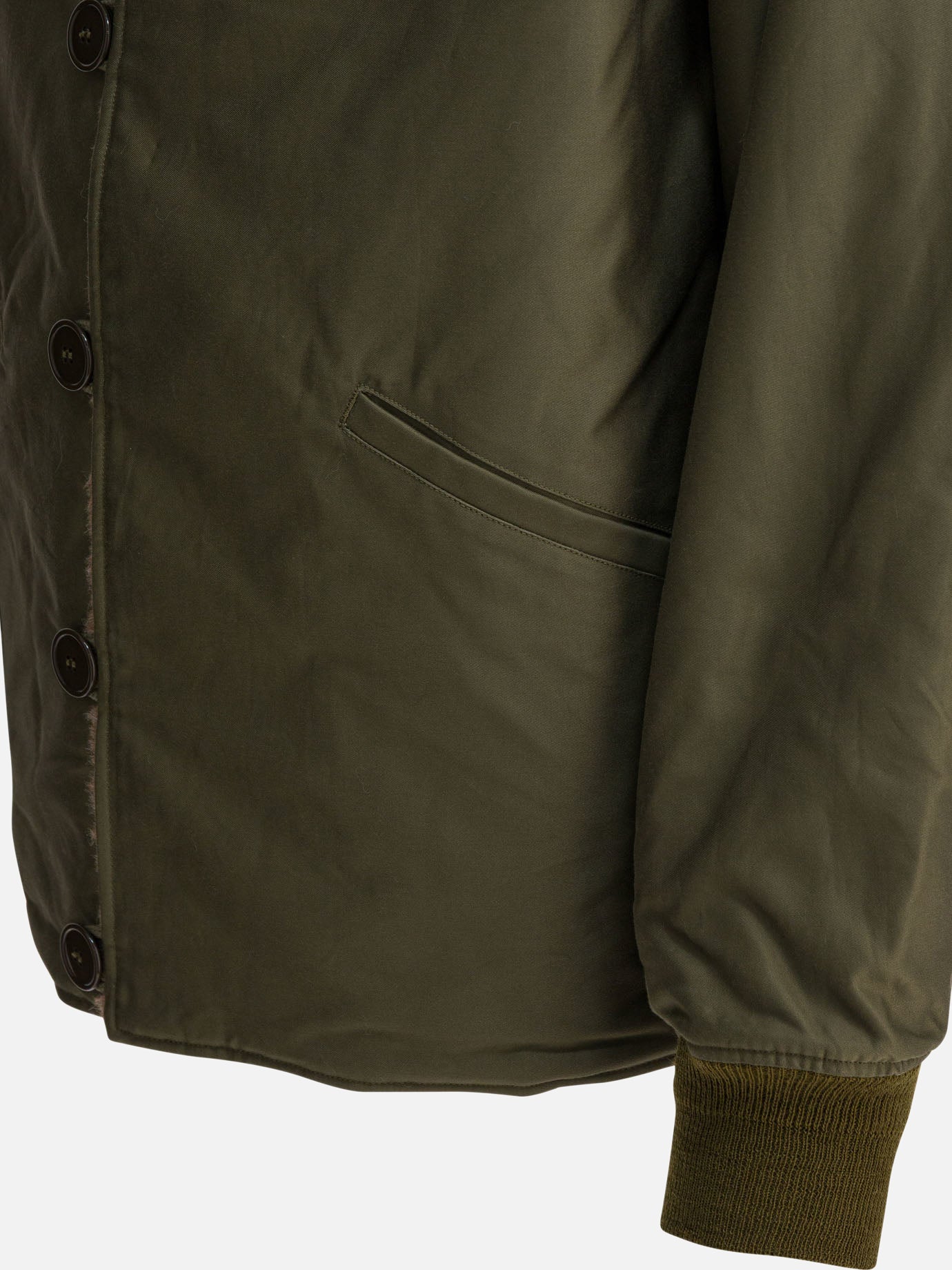 Parka Solid colour  Verde - Buzz Rickson's Uomo | PDP | VIETTI Online Store | Zoom-Modal_4

