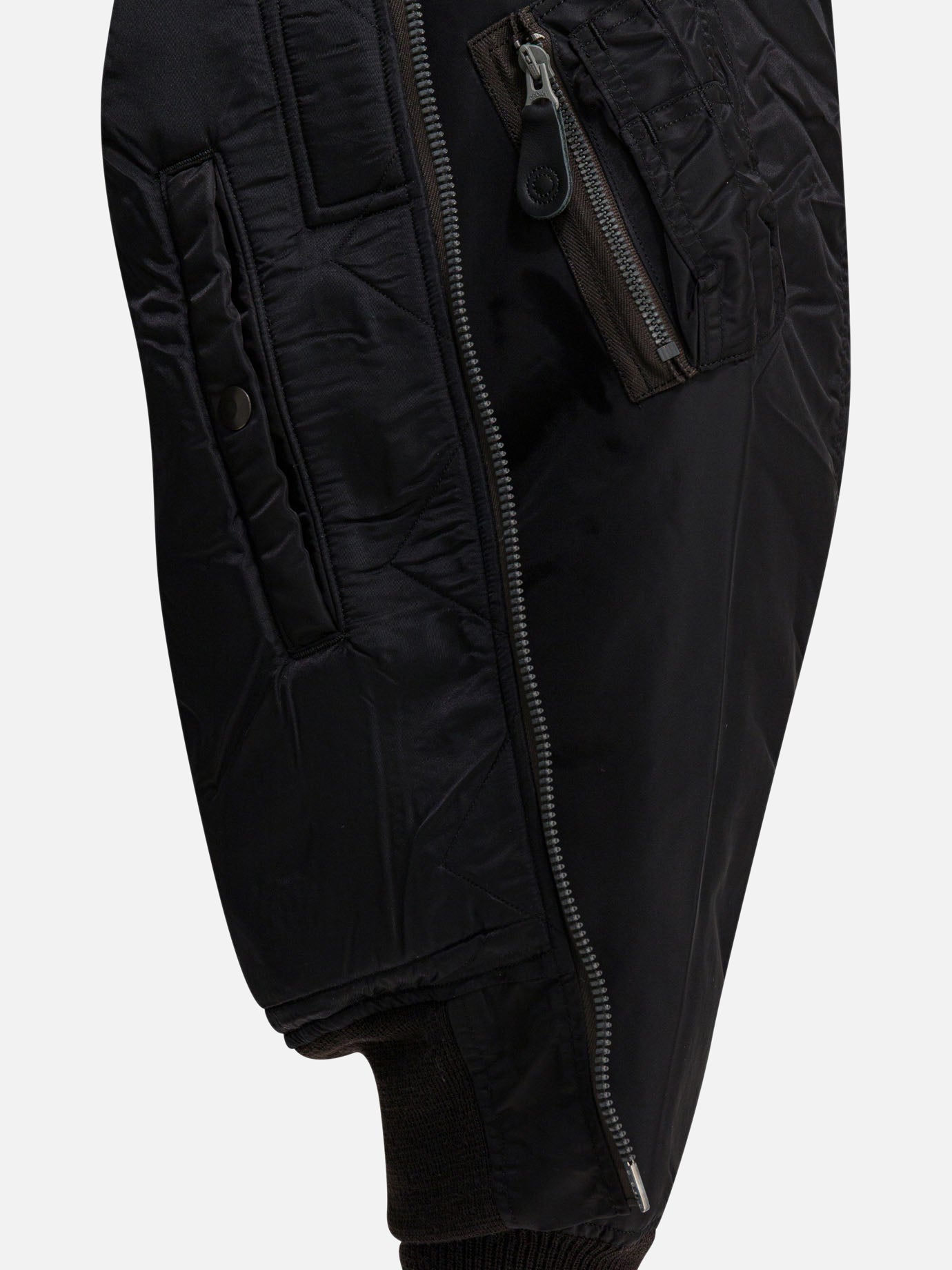 Bomber Solid colour  Nero - Buzz Rickson&#39;s Uomo | PDP | VIETTI Online Store | thumbnail_4