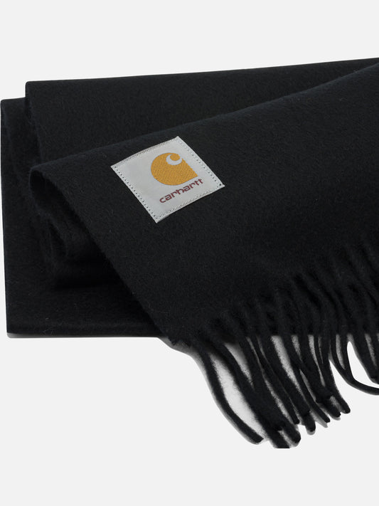 Fringed scarves 100% wool  Black - Carhartt WIP Men | PLP | VIETTI Online Store | 2
