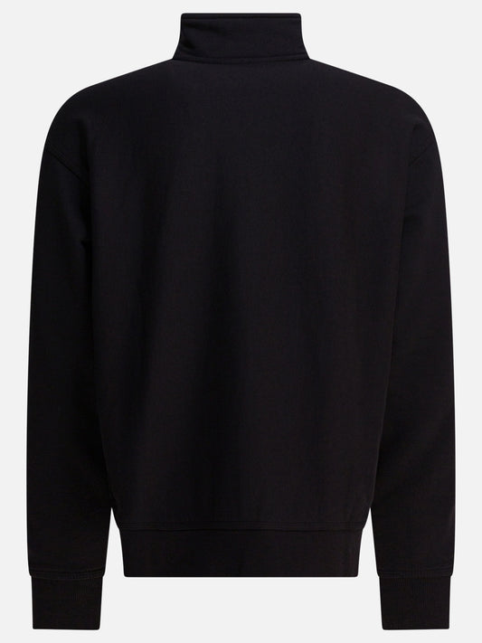 Half zip sweatshirts Logo  Black - Carhartt WIP Men | PDP | VIETTI Online Store | 2
