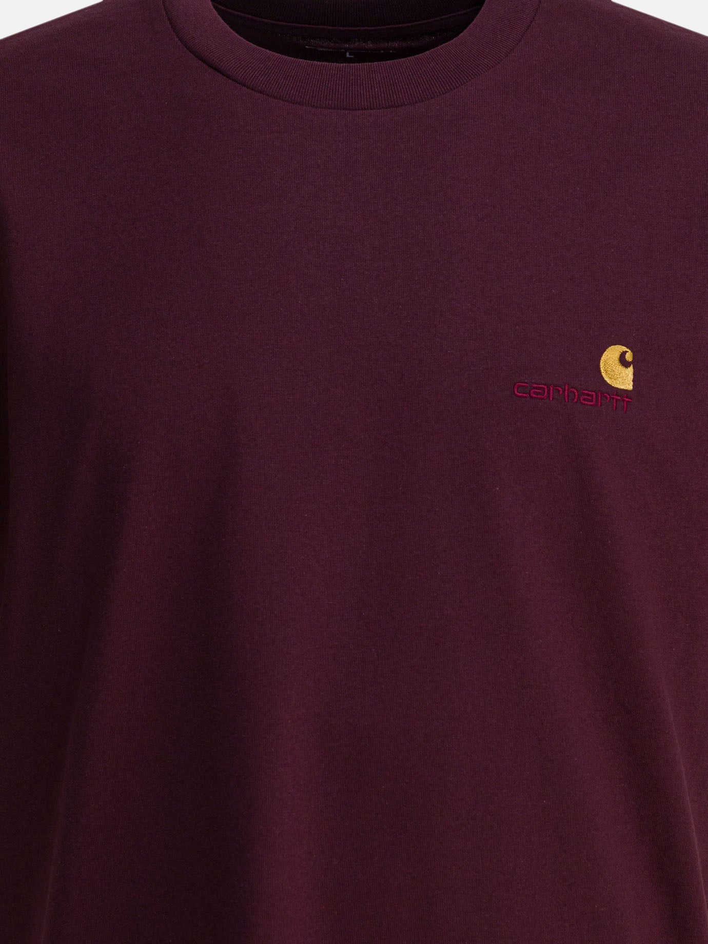 T-shirt girocollo Logo  Bordeaux - Carhartt WIP Uomo | PDP | VIETTI Online Store | Zoom-Modal_3
