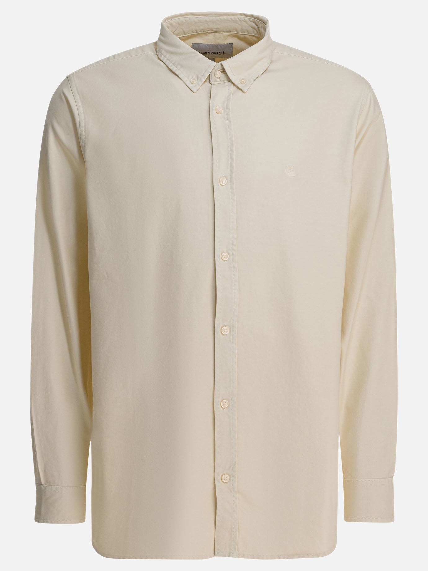 Camicie casual Logo  Giallo - Carhartt WIP Uomo | PDP | VIETTI Online Store | thumbnail