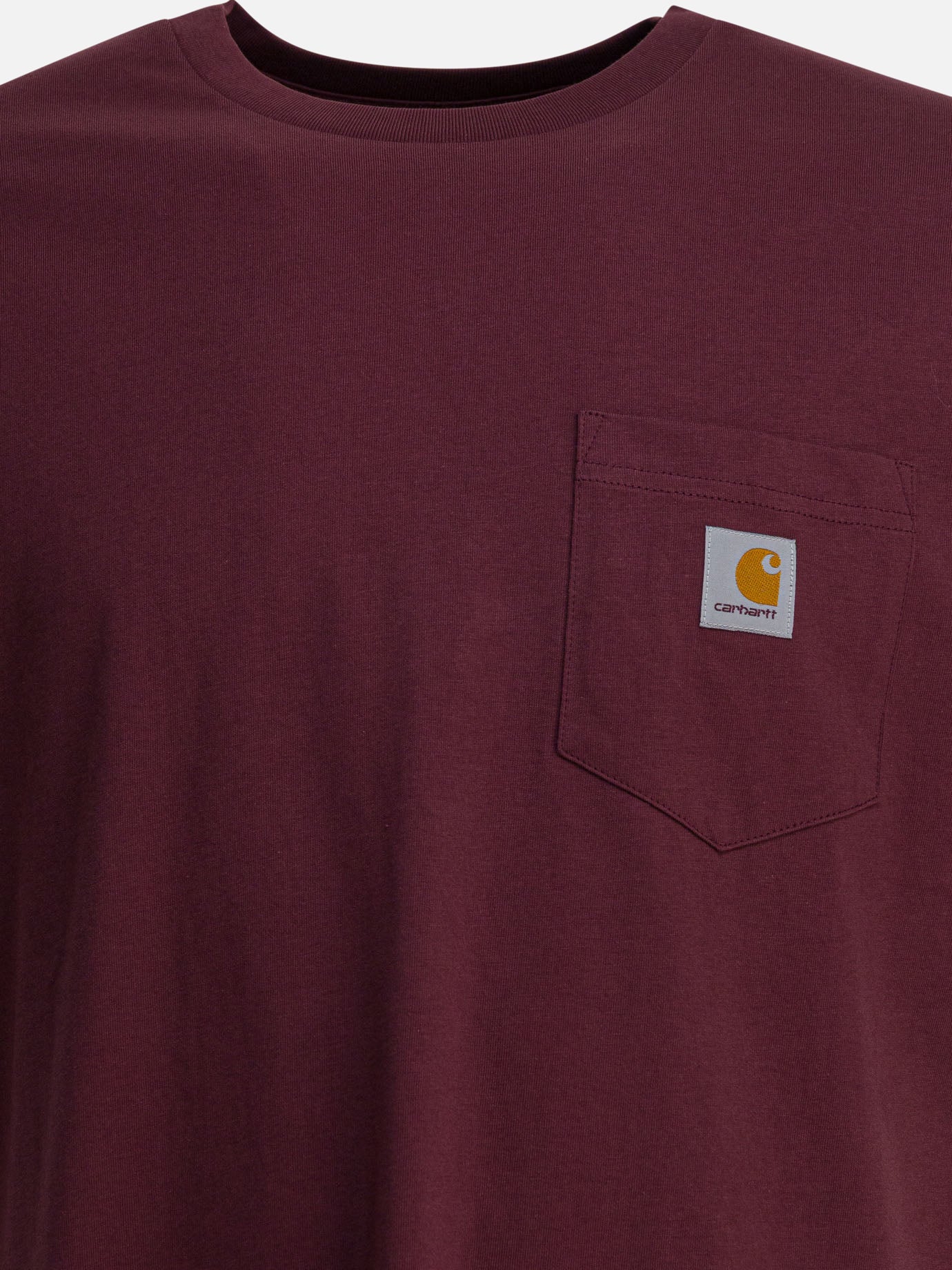 T-shirt girocollo Logo  Bordeaux - Carhartt WIP Uomo | PDP | VIETTI Online Store | Zoom-Modal_3
