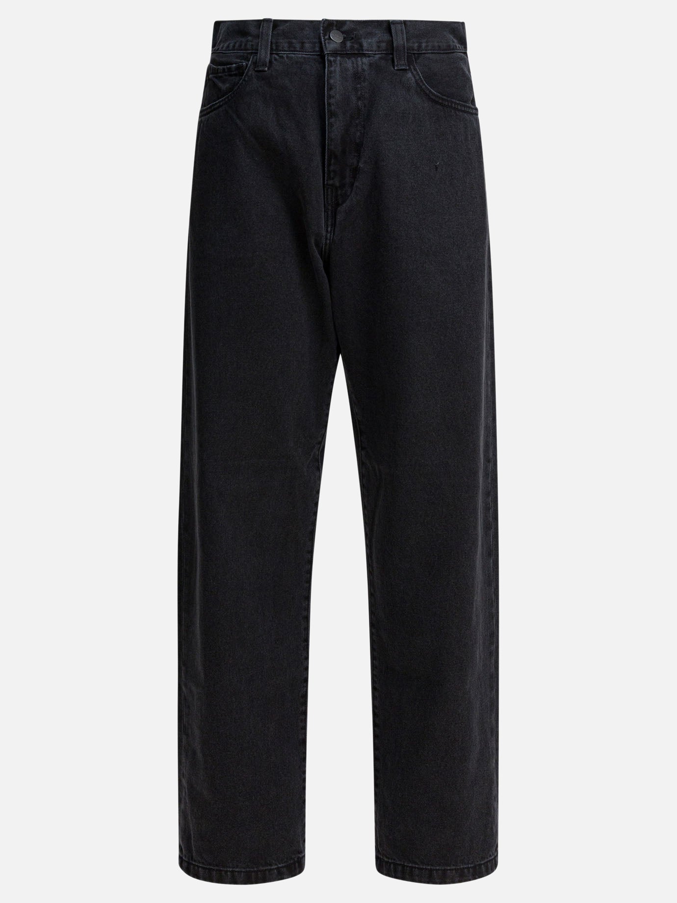 Jeans a gamba dritta Denim  Nero - Carhartt WIP Uomo | PDP | VIETTI Online Store | thumbnail