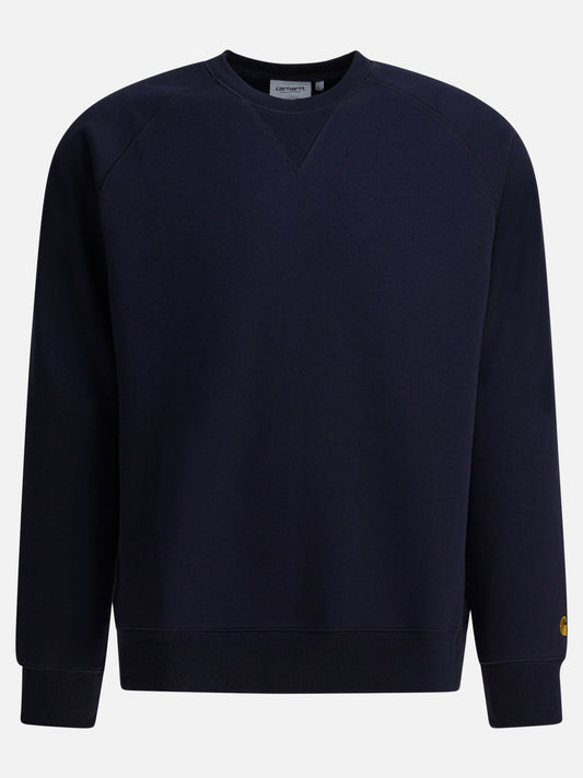 Felpe girocollo Solid colour  Blu - Carhartt WIP Uomo | VIETTI Online Store 

