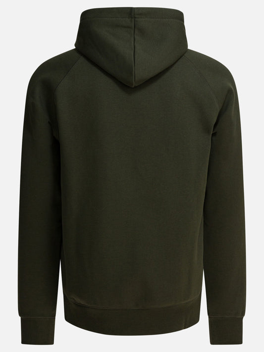 Felpe con cappuccio Solid colour  Verde - Carhartt WIP Uomo | VIETTI Online Store | 2
