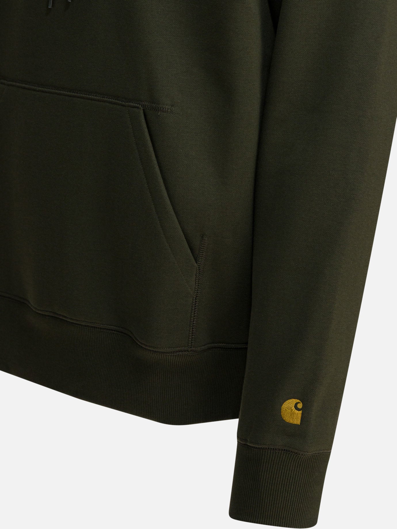 Felpe con cappuccio Solid colour  Verde - Carhartt WIP Uomo | PDP | VIETTI Online Store | Zoom-Modal_4
