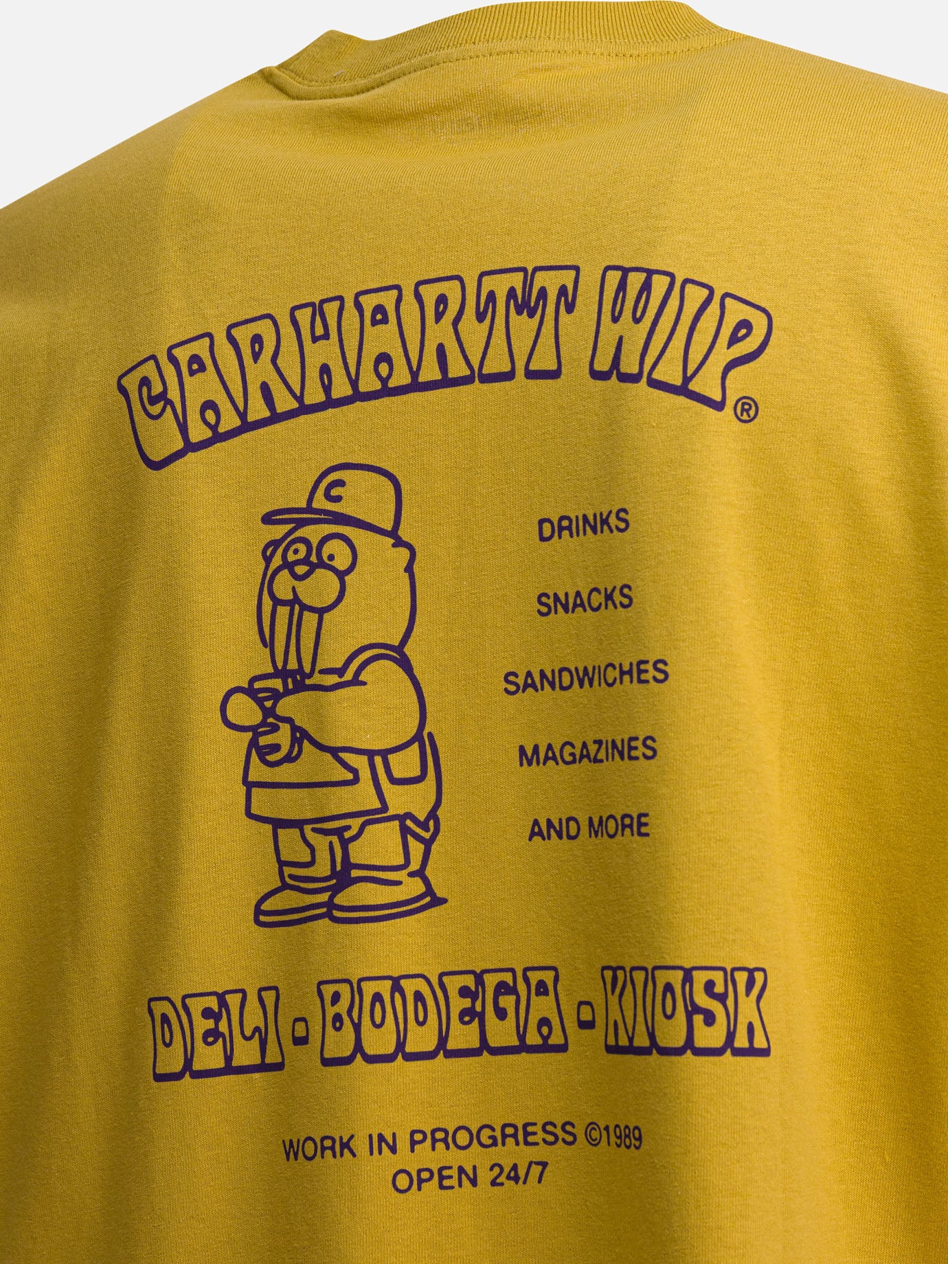 Carhartt WIP T-shirt &quot;Sandwich S/S&quot; 24038575_S Yellow thumbnail_4