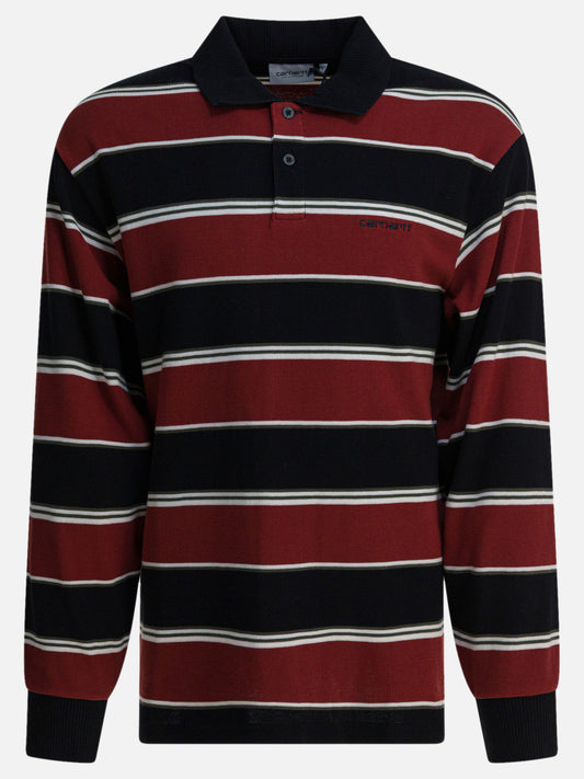 Polo shirts with buttons Striped  Red - Carhartt WIP Men | PLP | VIETTI Online Store 
