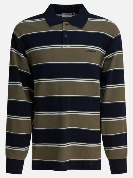Polo shirts with buttons Striped  Green - Carhartt WIP Men | PLP | VIETTI Online Store 
