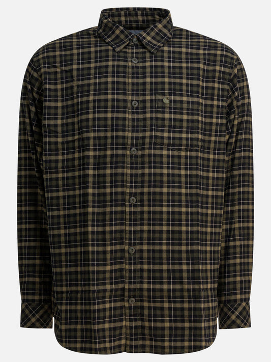 Camicie casual Check  Marrone - Carhartt WIP Uomo | PLP | VIETTI Online Store 
