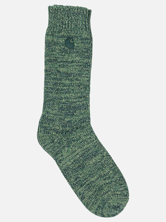 Classic socks Logo  Green - Carhartt WIP Men | PLP | VIETTI Online Store 
