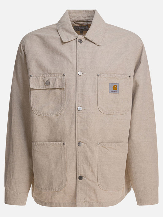 Giacche in denim Solid colour  Beige - Carhartt WIP Uomo | PLP | VIETTI Online Store 
