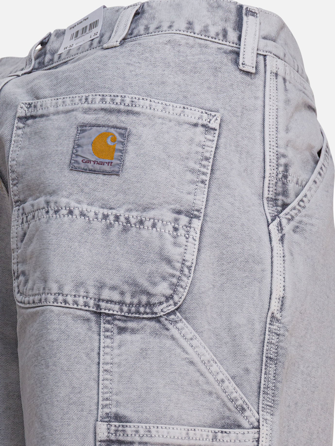 Work pants Solid colour  Light blue - Carhartt WIP Men | PDP | VIETTI Online Store | thumbnail_4