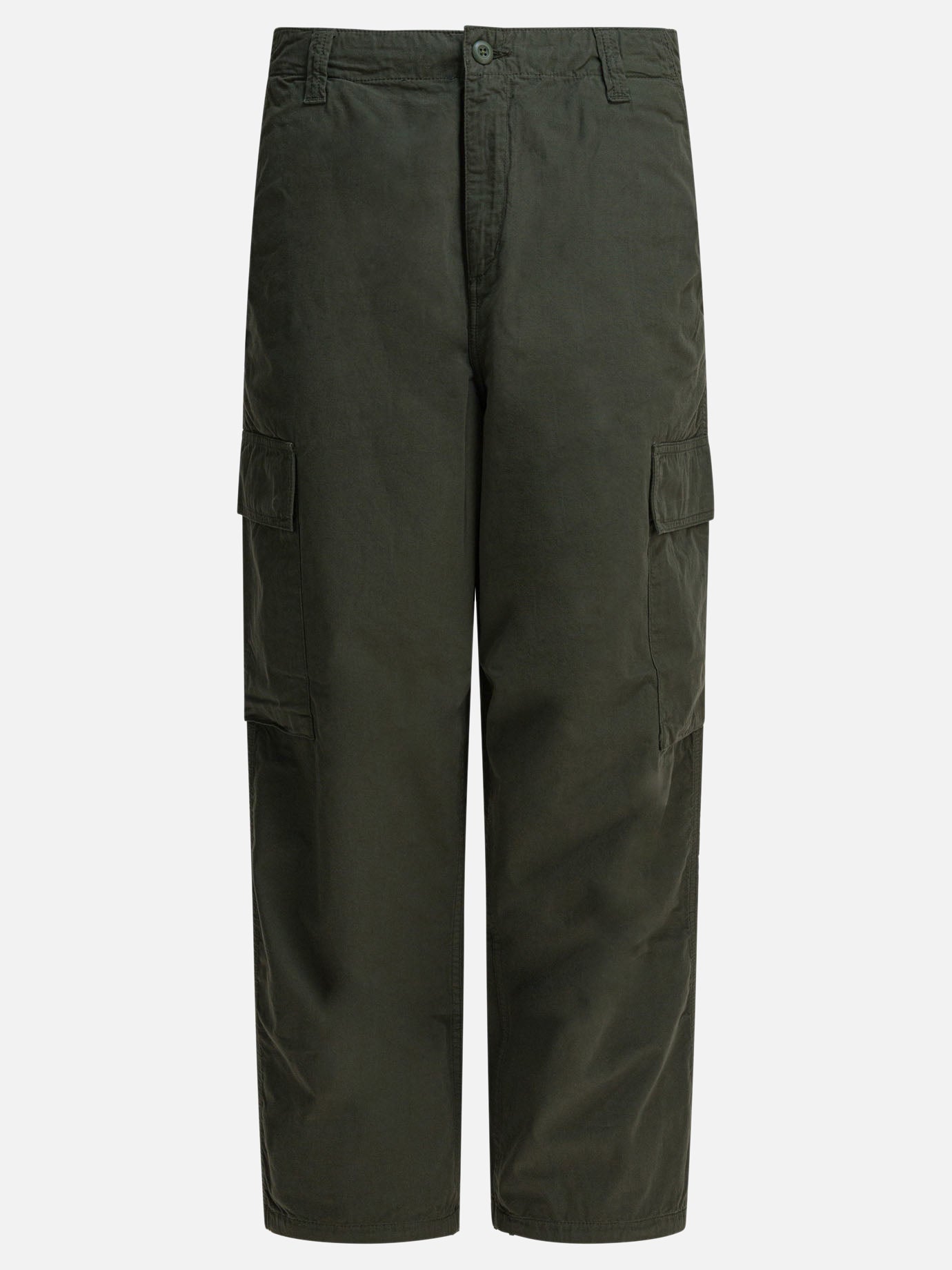 Cargo & parachute trousers Solid colour  Green - Carhartt WIP Men | PDP | VIETTI Online Store | Zoom-Modal
