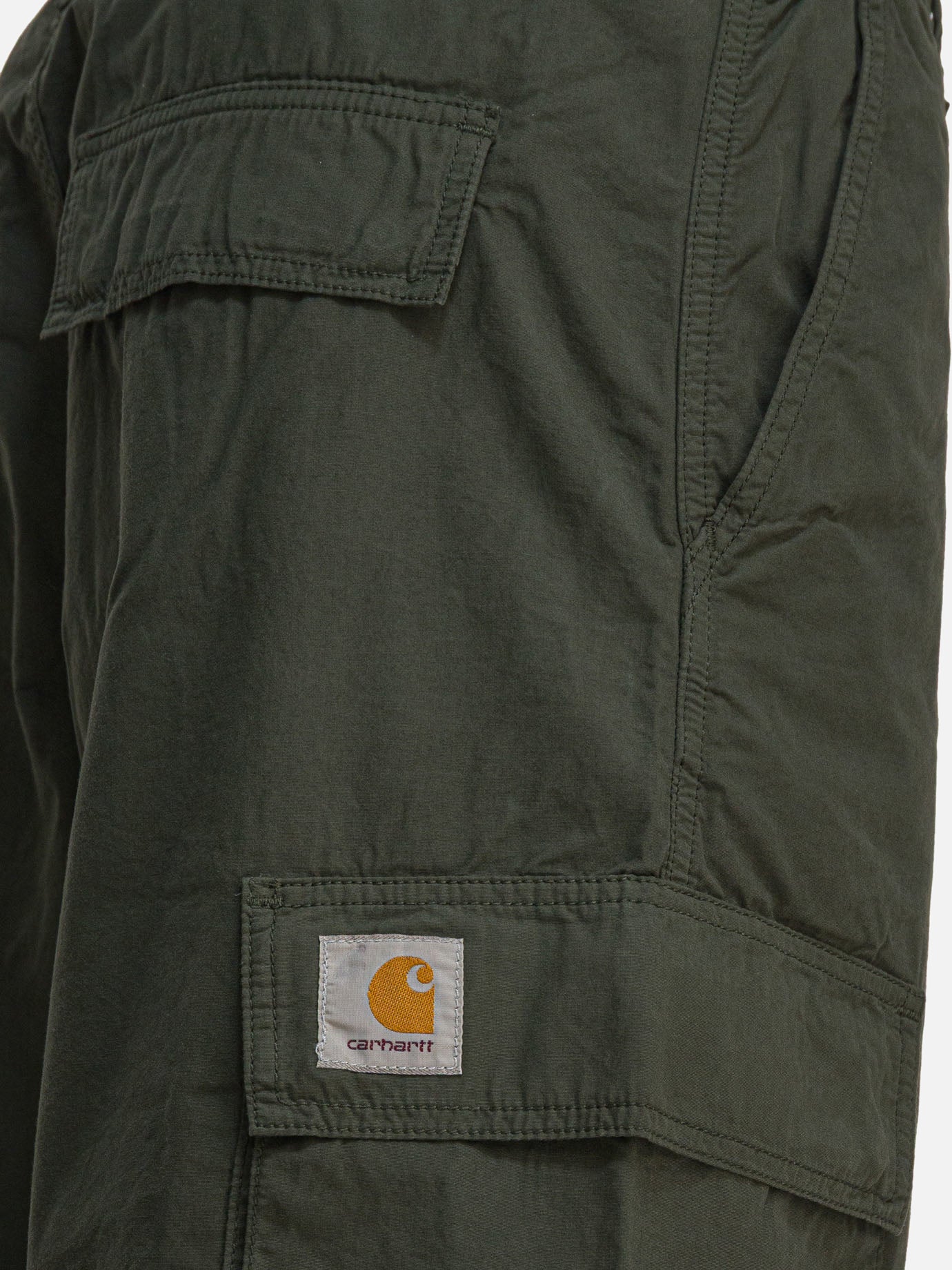 Cargo & parachute trousers Solid colour  Green - Carhartt WIP Men | PDP | VIETTI Online Store | thumbnail_4