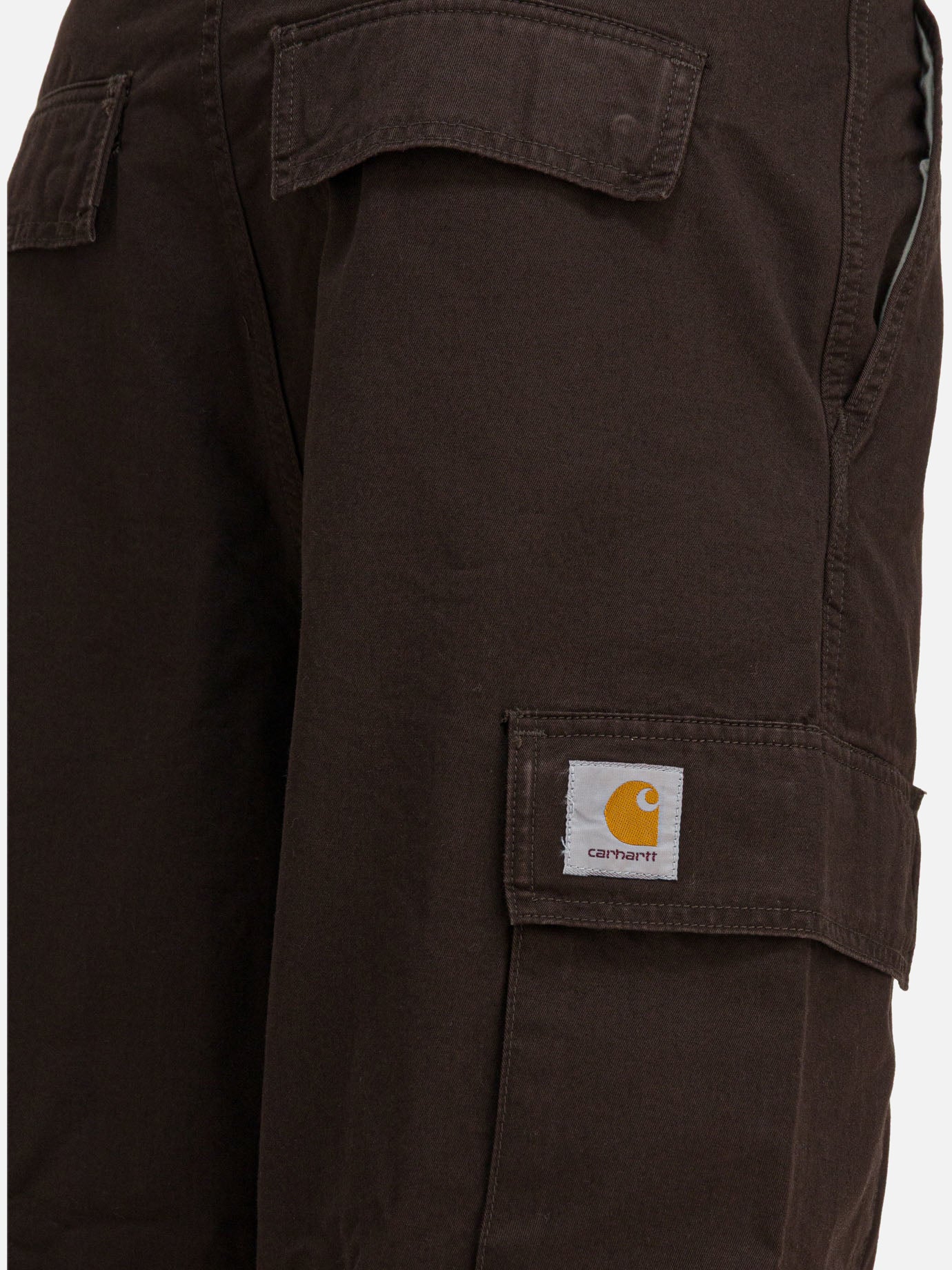 Pantaloni cargo & parachute Solid colour  Marrone - Carhartt WIP Uomo | PDP | VIETTI Online Store | thumbnail_4