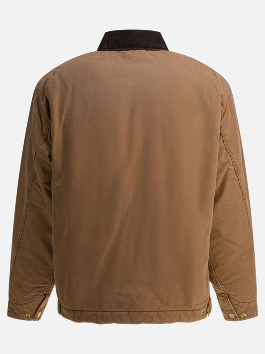 Giacche leggere & Trapuntate Logo  Marrone - Carhartt WIP Uomo | PLP | VIETTI Online Store | 2
