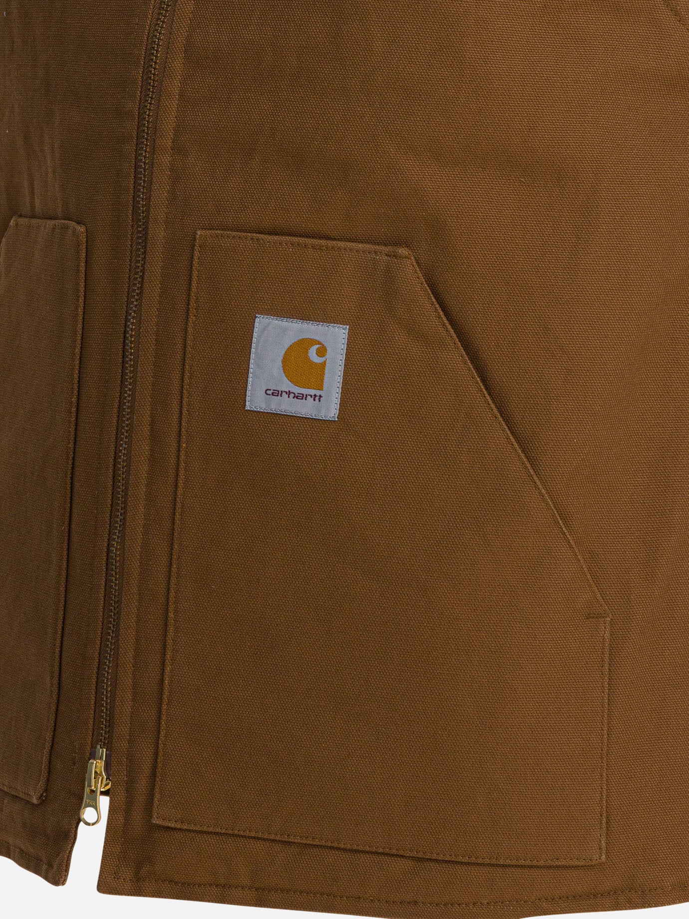 Giacche smanicate Logo  Marrone - Carhartt WIP Uomo | PDP | VIETTI Online Store | Zoom-Modal_4
