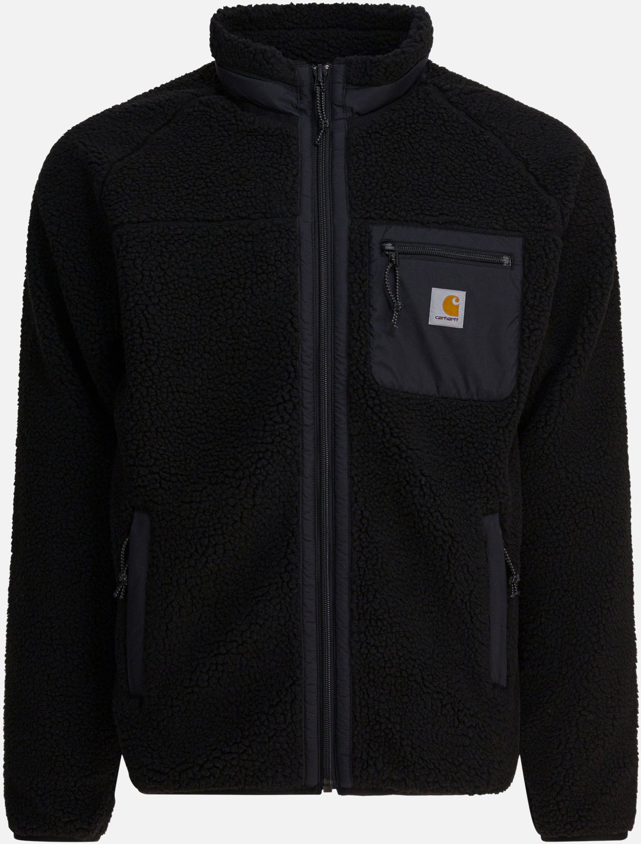 Giacche in pile Logo  Nero - Carhartt WIP Uomo | PDP | VIETTI Online Store | Zoom-Modal
