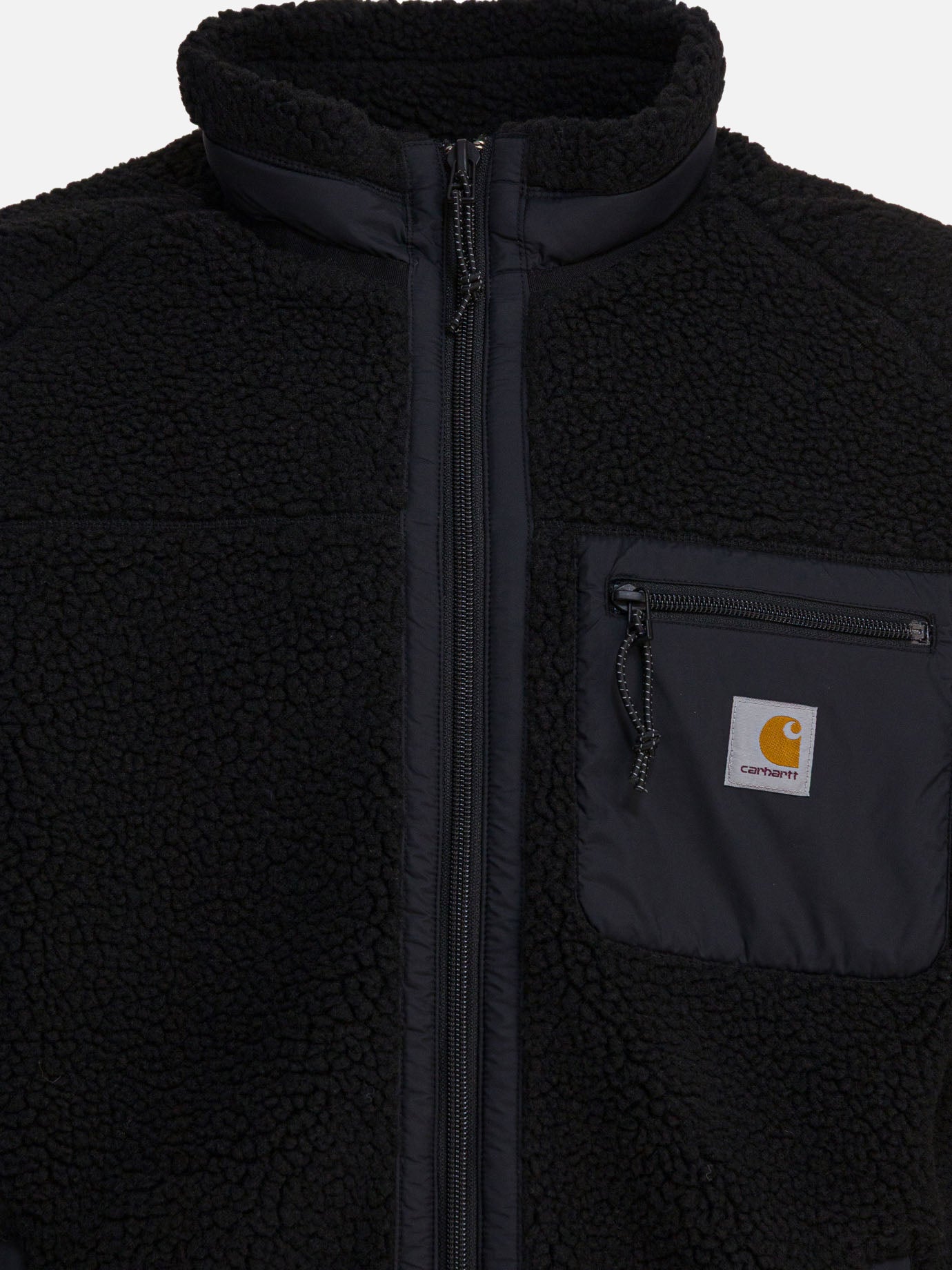 Giacche in pile Logo  Nero - Carhartt WIP Uomo | PDP | VIETTI Online Store | thumbnail_3