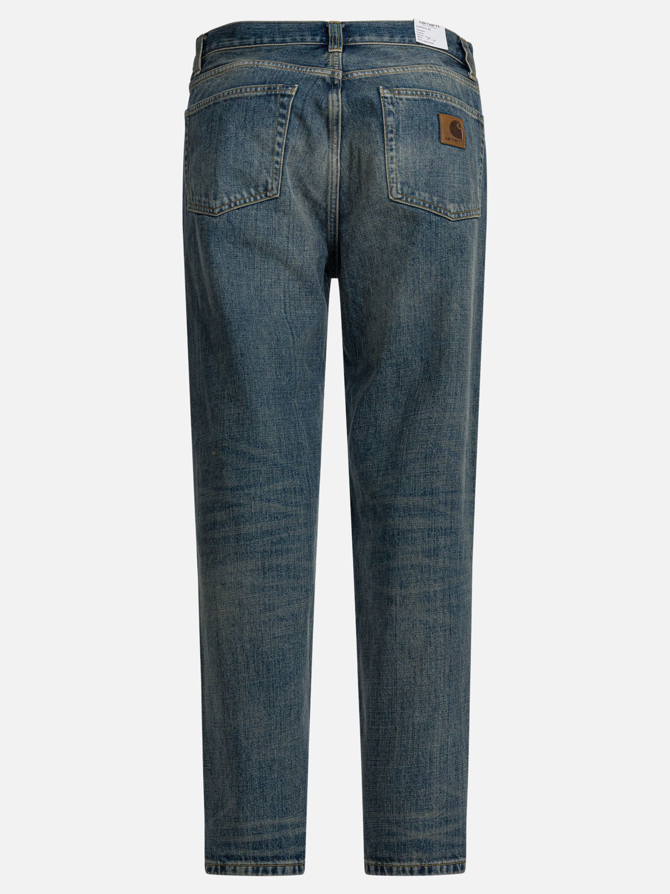 Wide-leg jeans Solid colour  Blue - Carhartt WIP Men | PDP | VIETTI Online Store | thumbnail_2