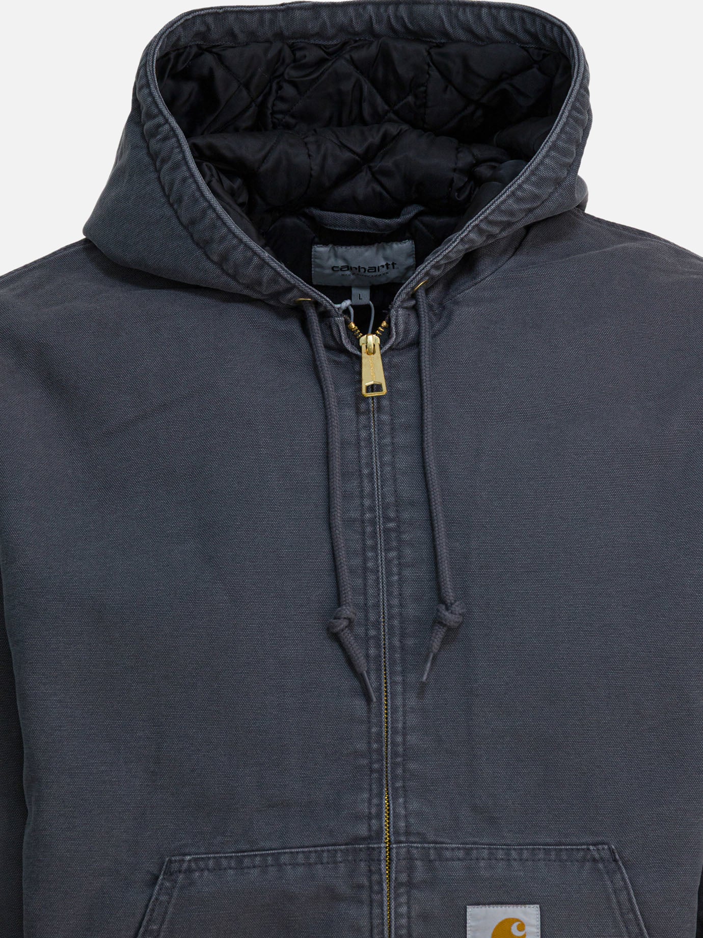 Giacche leggere & Trapuntate Solid colour  Grigio - Carhartt WIP Uomo | PDP | VIETTI Online Store | thumbnail_3