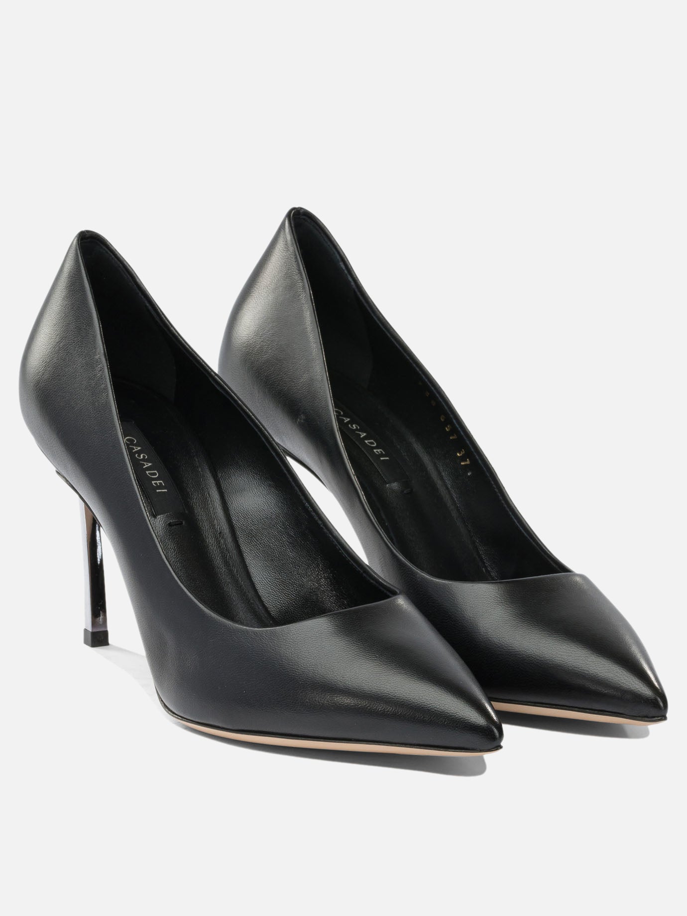 Décolleté 100% leather - 100% leather  Nero - Casadei Donna | PDP | VIETTI Online Store | Zoom-Modal_2
