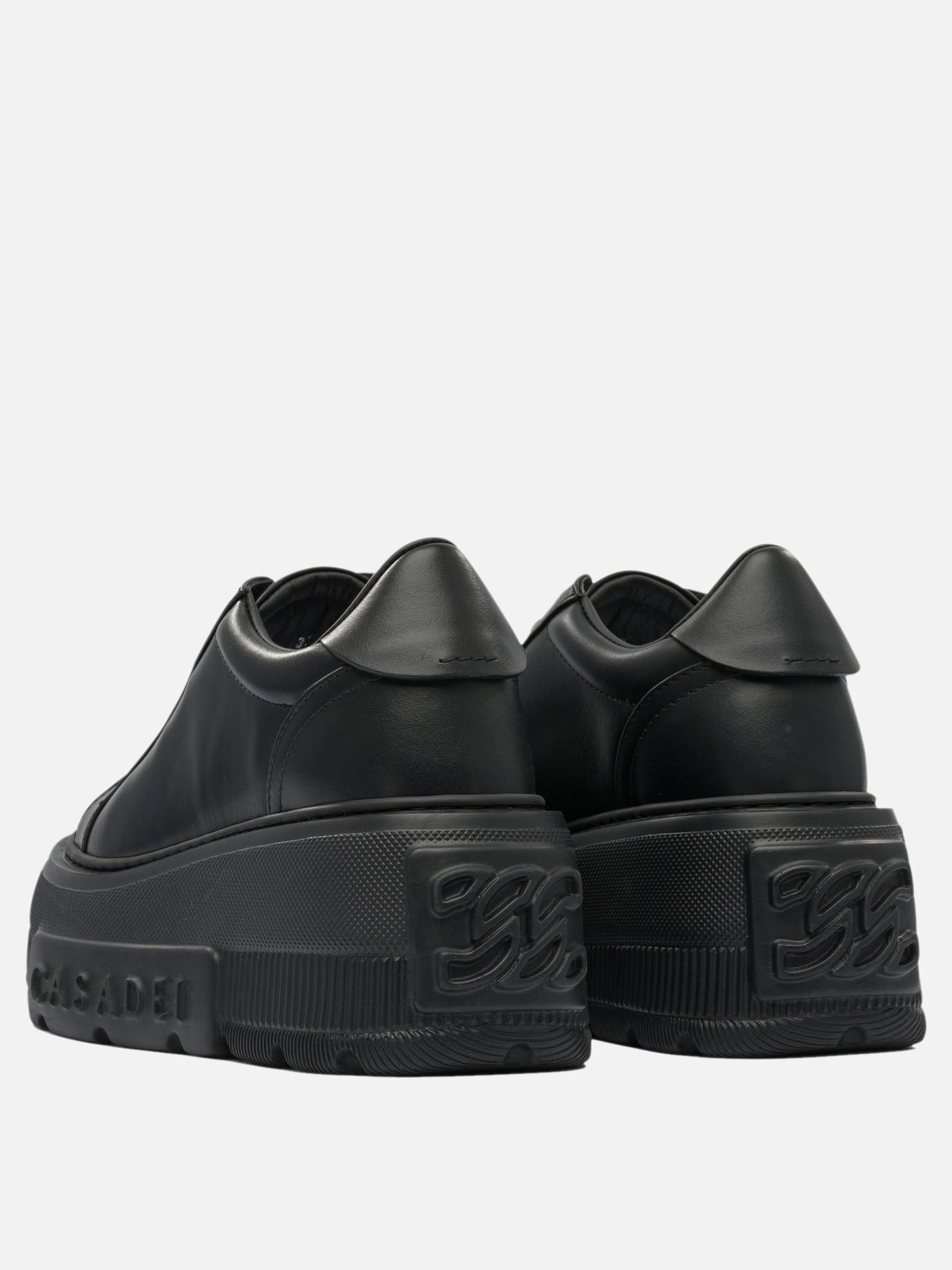 Sneaker basse 100% leather - 100% rubber  Nero - Casadei Donna | PDP | VIETTI Online Store | Zoom-Modal_4

